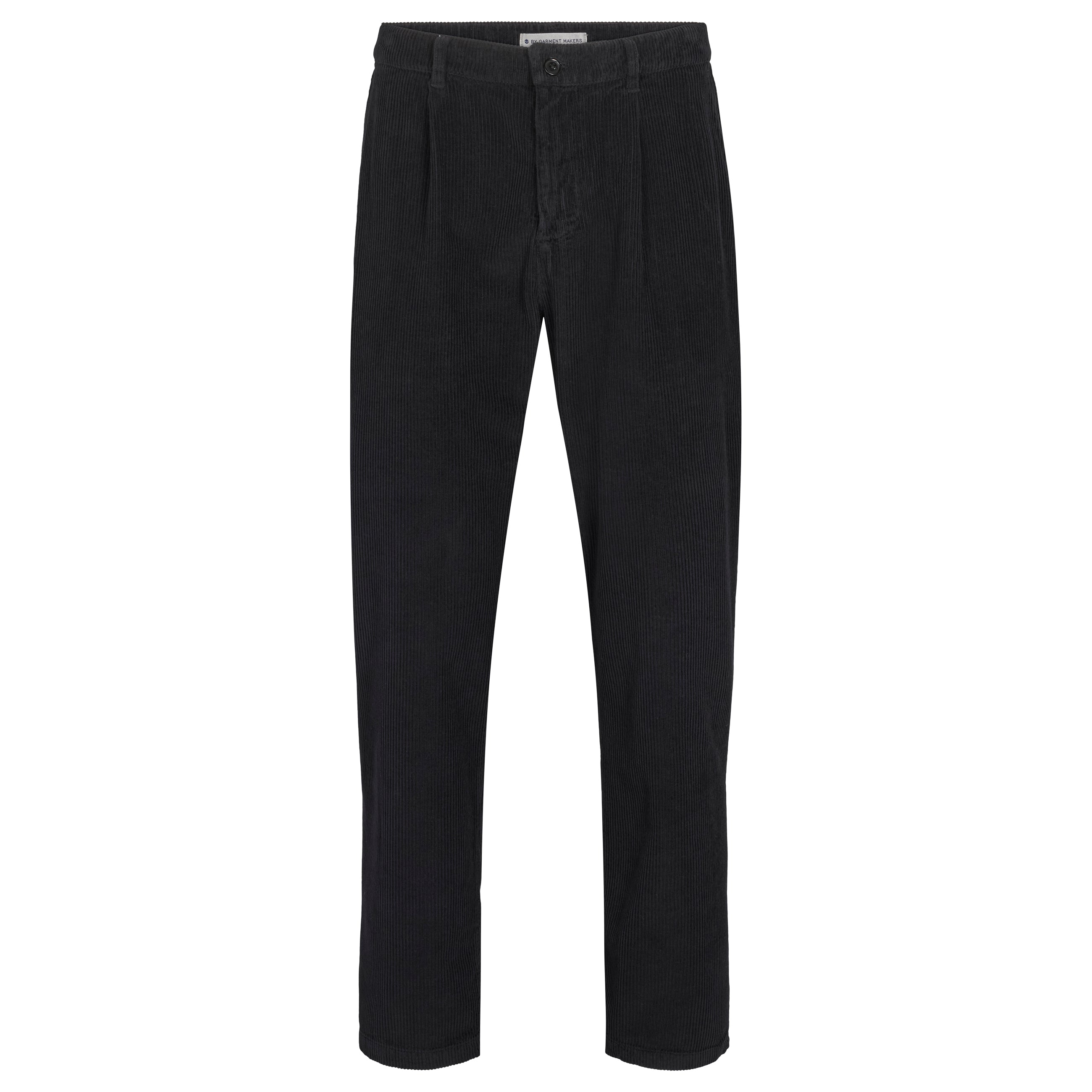 By Garment Makers Buster Corduroy Pants GOTS Pants 1204 Jet Black
