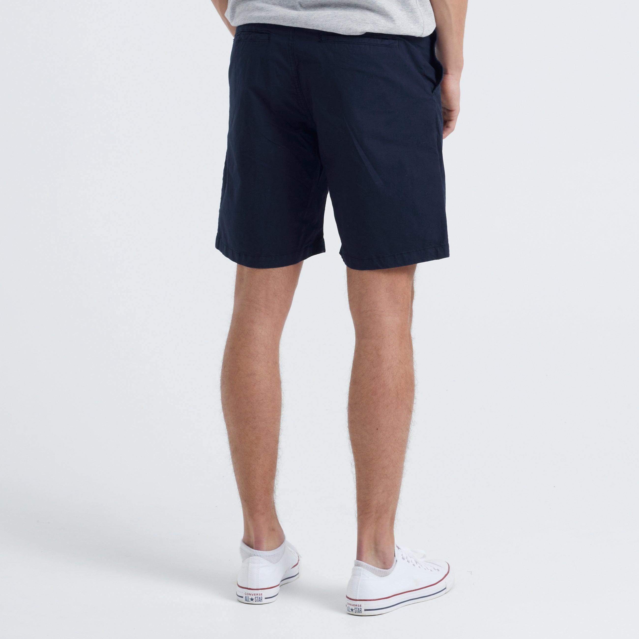 By Garment Makers Gideon Leichte Baumwollshorts Shorts 3096 Navy Blazer